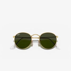 RayBan Round Metal Sunglasses